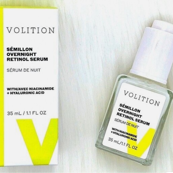 VolitionBeauty Sémillon Overnight Retinol Serum Niacinamide/Hyaluronic Acid 35ml - Picture 1 of 4